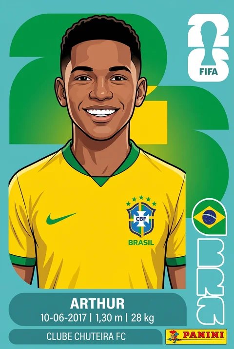 Figurinha Arthur